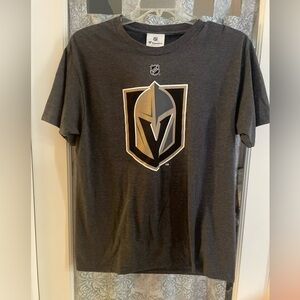 Golden Knights Gray Collectible Fleury T-Shirt Large